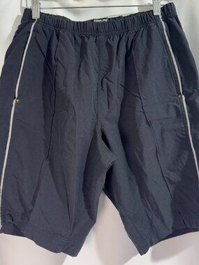 Pearl Izumi Mens Cargo Shorts No Liner Size Medium Black Nylon Cycling Mtn Bike